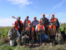 A group of Pheasant Hunters from Buffalo, Wyoming.