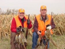 2008, Jim and Lyle Anderson pheasant hunt.