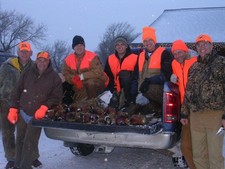 Minneapolis group on a mid-December late season hunt.